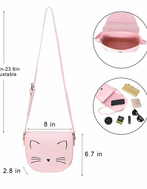 Load image into Gallery viewer, Gladdon Crossbody Bag Small Light Pink Purse for Teen Girls, Preteen
