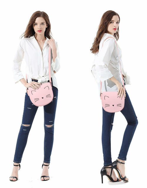 Load image into Gallery viewer, Gladdon Crossbody Bag Small Light Pink Purse for Teen Girls, Preteen
