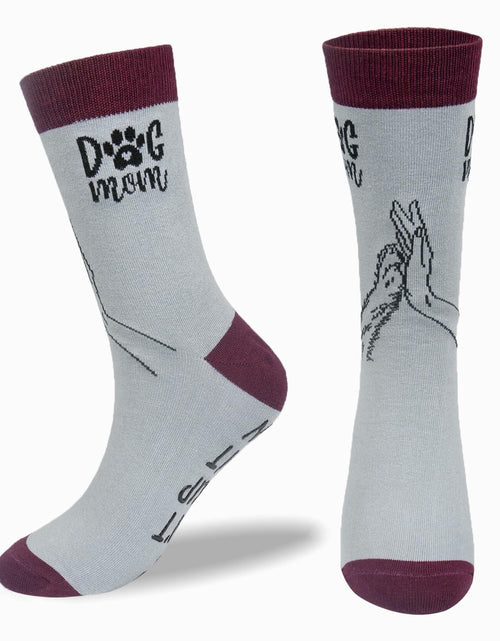 Load image into Gallery viewer, Huahui Dog Mom Socks for Women, Funny Dog Lover Gifts, 1 Pair
