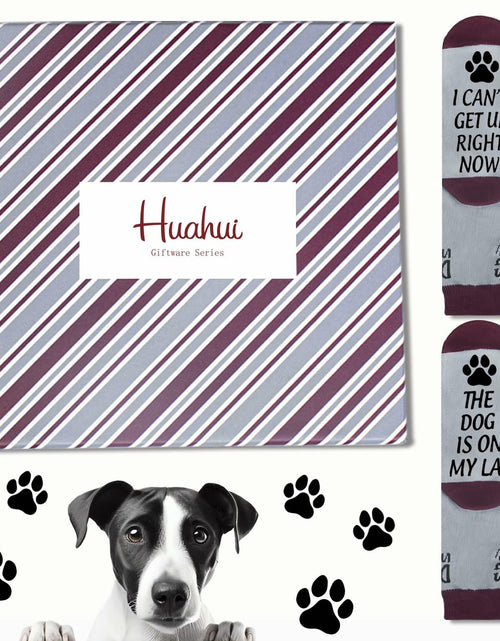 Load image into Gallery viewer, Huahui Dog Mom Socks for Women, Funny Dog Lover Gifts, 1 Pair
