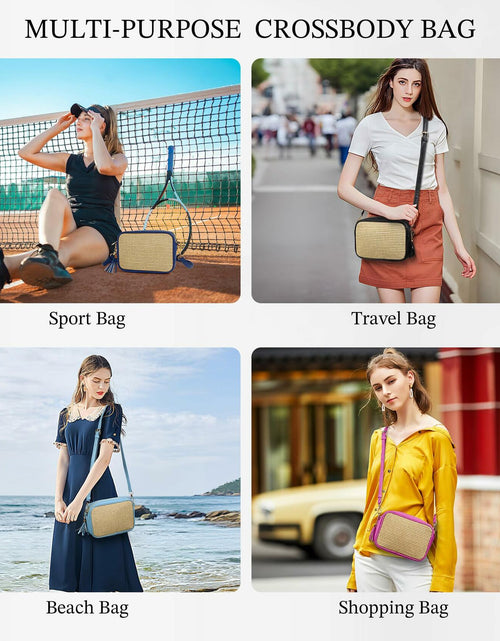 Load image into Gallery viewer, YOOLIFE Women's Small Crossbody Bag Black - Compact Stylish Handbag
