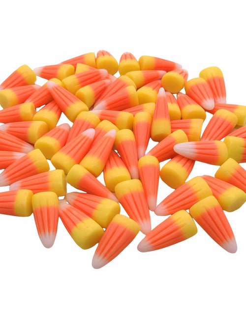 Load image into Gallery viewer, M2cbridge Halloween Resin Candy Corn Mini 3D with Eyepin 60pcs
