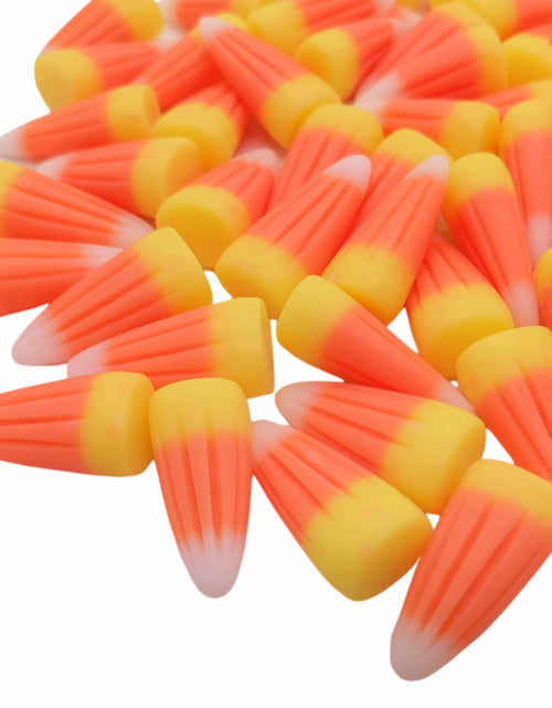 Load image into Gallery viewer, M2cbridge Halloween Resin Candy Corn Mini 3D with Eyepin 60pcs
