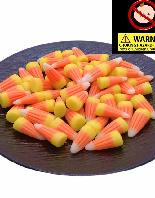 Load image into Gallery viewer, M2cbridge Halloween Resin Candy Corn Mini 3D with Eyepin 60pcs
