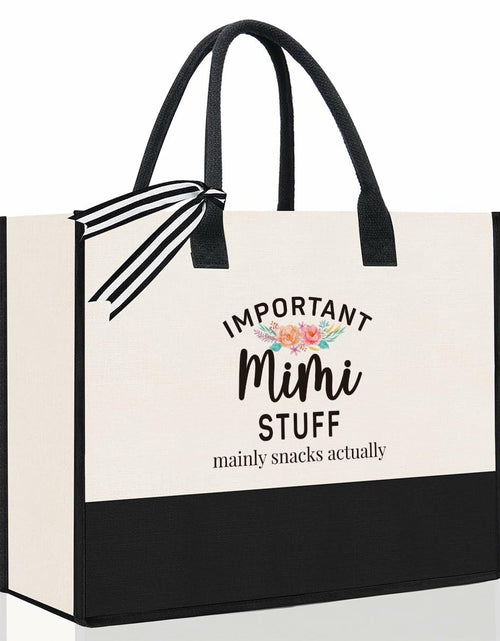 Load image into Gallery viewer, YUANHAO Mimi Gifts Tote Bag Utility Grocery Shopping Bag

