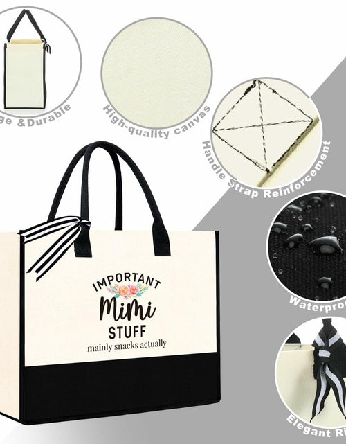 Load image into Gallery viewer, YUANHAO Mimi Gifts Tote Bag Utility Grocery Shopping Bag
