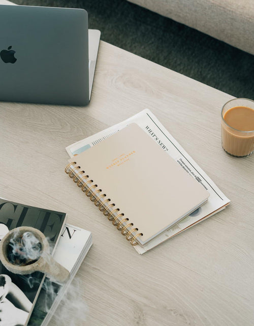 Load image into Gallery viewer, Kokonote Misty Gray A5 Academic Planner 2024-2025 Weekly 12 Months
