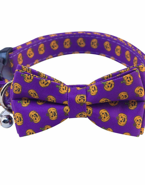 Load image into Gallery viewer, SuperBuddy Adjustable Dog Collar with Bowtie - Small Medium Large Sizes
