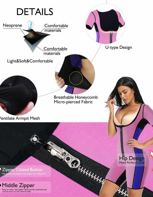 Load image into Gallery viewer, RIBIKA Women's Sauna Vest Sweat Waist Trainer Tank Top Fitness Size S
