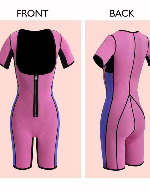 Load image into Gallery viewer, RIBIKA Women's Sauna Vest Sweat Waist Trainer Tank Top Fitness Size S
