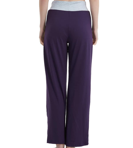 NEWCOSPLAY Women's Comfy Pajama Pants Casual Drawstring Wide Leg Size M