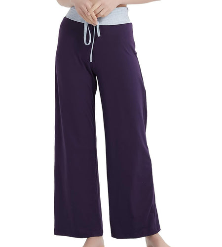 NEWCOSPLAY Women's Comfy Pajama Pants Casual Drawstring Wide Leg Size M