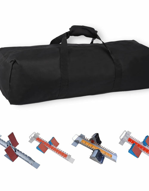 Load image into Gallery viewer, AYIXITIELU Waterproof 31.5in Starting Blocks Storage Bag, Heavy-Duty, Black
