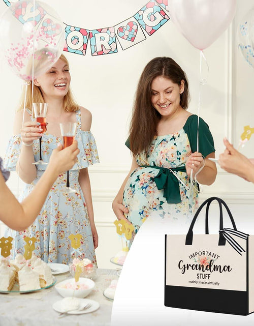 Load image into Gallery viewer, PKW Grandma Gift Tote Bag - Birthday Xmas Mother's Day Gift - From Grandchildren
