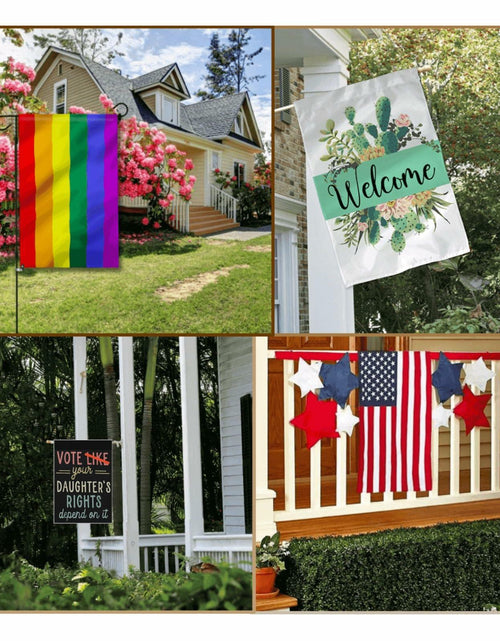 Load image into Gallery viewer, Generic Vote Like Your Daughter House Flag White Decorative Garden Flag
