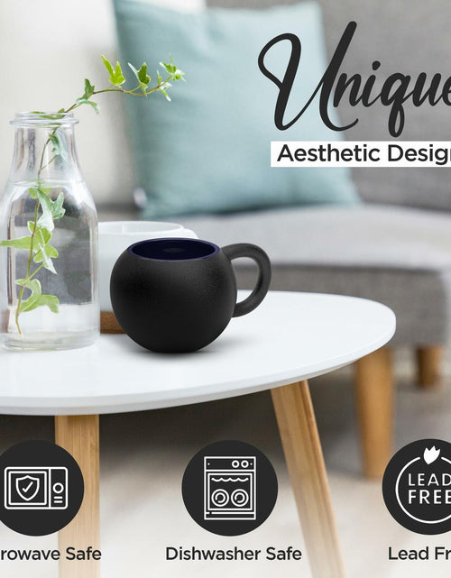 Load image into Gallery viewer, Porcelain Coffee Mug White Durable Elegant 11oz - Single Mug Set of 1
