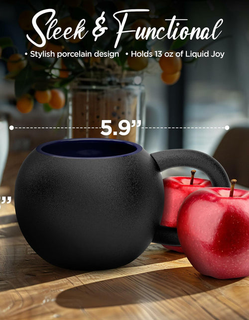Load image into Gallery viewer, Porcelain Coffee Mug White Durable Elegant 11oz - Single Mug Set of 1
