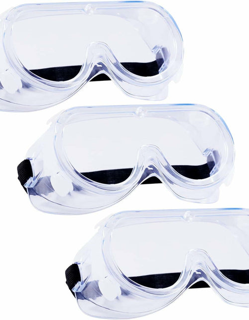 Load image into Gallery viewer, keebomed Safety Goggles 3-Pack Adjustable Soft Chemical Splash Impact
