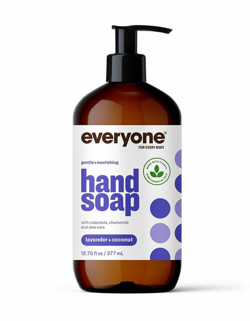 Load image into Gallery viewer, Everyone Liquid Hand Soap Lavender Coconut Plant-Based Cleanser 12.75oz New
