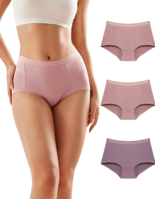 Load image into Gallery viewer, Reshinee Organic Micro Modal Women's Full Briefs 3 Pack Soft Breathable Panties
