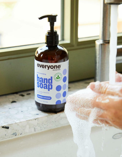 Load image into Gallery viewer, Everyone Liquid Hand Soap Lavender Coconut Plant-Based Cleanser 12.75oz New

