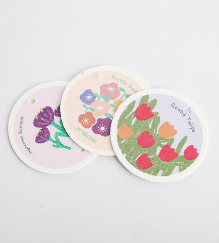 3 Pcs Biodegradable Wood Pulp Cleaning Sponges - Premium Eco-Friendly Kitchen