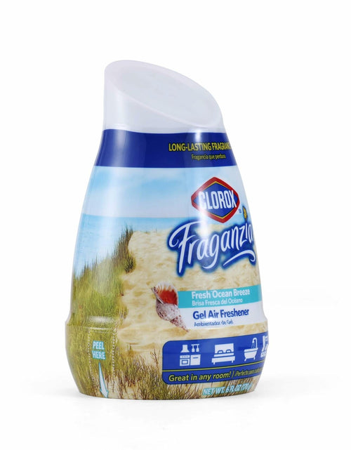 Load image into Gallery viewer, Clorox Fraganzia Cone Gel Air Freshener 6oz Fresh Ocean Breeze 1 Pack
