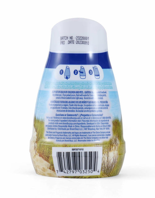 Load image into Gallery viewer, Clorox Fraganzia Cone Gel Air Freshener 6oz Fresh Ocean Breeze 1 Pack
