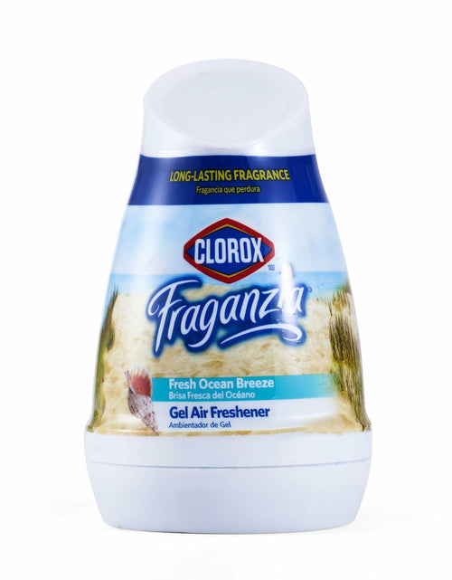 Load image into Gallery viewer, Clorox Fraganzia Cone Gel Air Freshener 6oz Fresh Ocean Breeze 1 Pack
