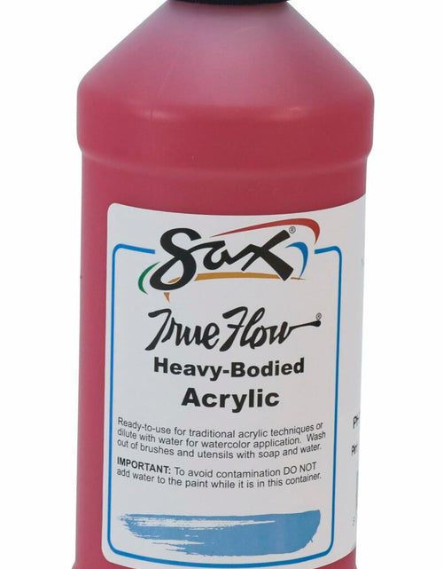 Load image into Gallery viewer, Sax True Flow Heavy Bodied Acrylic Paint Pint Phthalo Red 473ml
