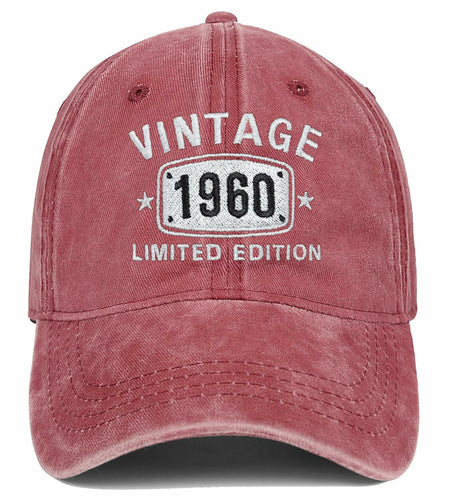 66th Birthday Vintage 1959 Embroidered Baseball Cap - Unisex Hat New