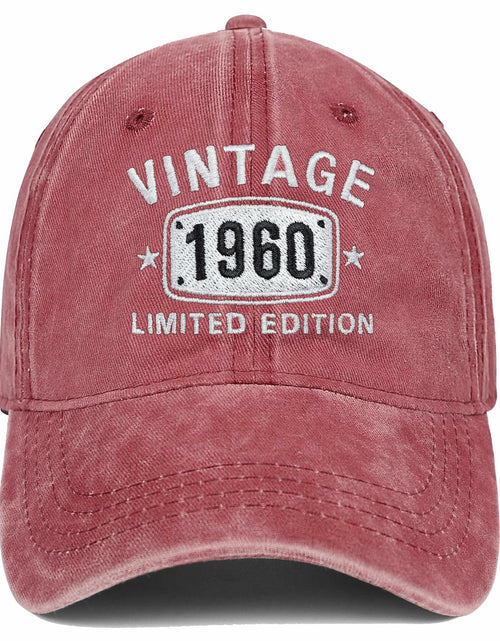 Load image into Gallery viewer, 66th Birthday Vintage 1959 Embroidered Baseball Cap - Unisex Hat New
