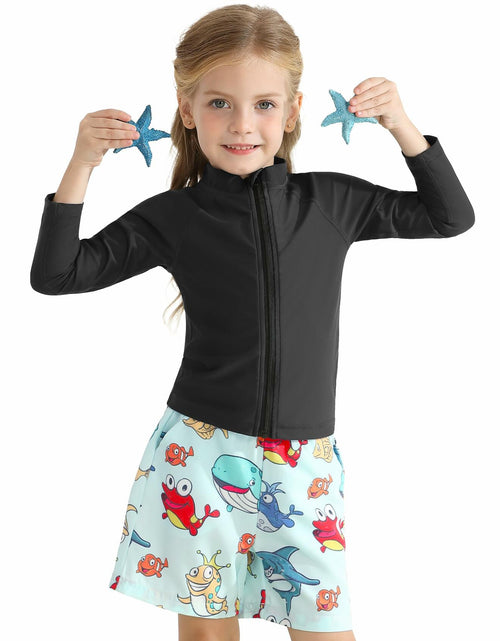 Load image into Gallery viewer, MIVEI UPF 50+ Rash Guard Swim Shirt Long Sleeve Quick Dry - Size S
