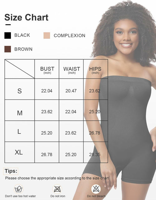 Load image into Gallery viewer, LeapBeast Strapless Shapewear Bodysuit Black L Tummy Control Bra
