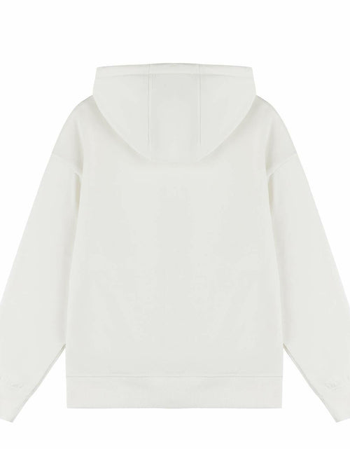 Load image into Gallery viewer, AMERICLOUD Women's Soft Brushed Fleece Zip Up Hoodie White XXL New
