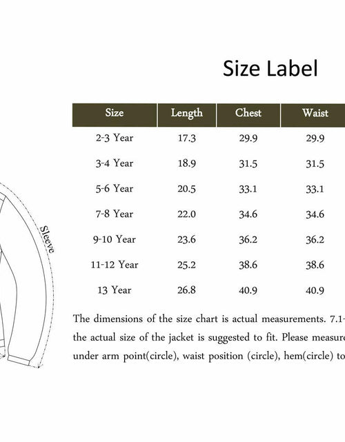 Load image into Gallery viewer, Boys Waterproof Ski Jacket Fleece Lined Windproof Warm Winter Snow Coat
