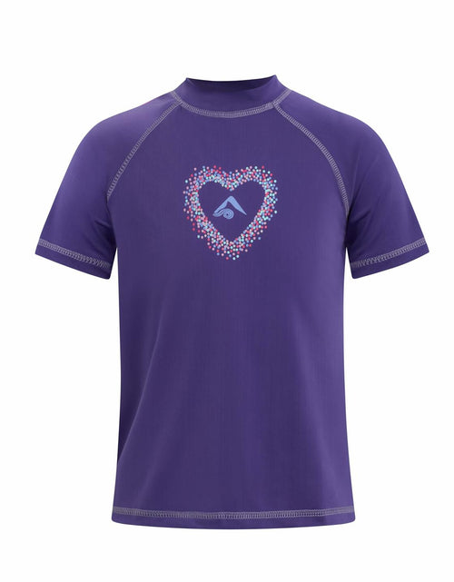 Load image into Gallery viewer, Kanu Surf Girls Karlie Rash Guard UPF 50+ Sun Protection Short Sleeve M 10

