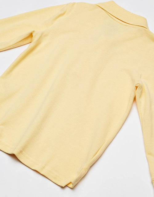 Load image into Gallery viewer, The Children's Place Long Sleeve Polo Shirt Yellow 6-9 Months New
