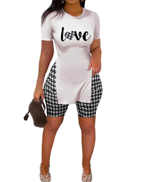Load image into Gallery viewer, MRSYVES Women's Pullover &amp; High Waist Leggings Set Black Size XXL
