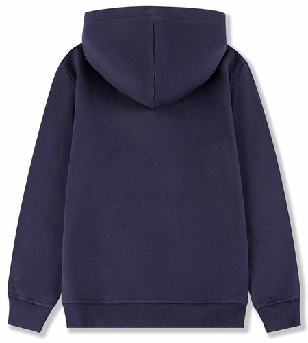 ALWAYSONE Kids Soft Fleece Hoodie Navy Boys Girls 3-12 Years Size S