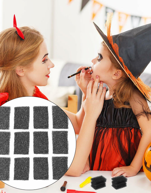 Load image into Gallery viewer, Amosfun 80pcs Halloween Makeup Sponges Scar FX Party Supplies Makeup Tool
