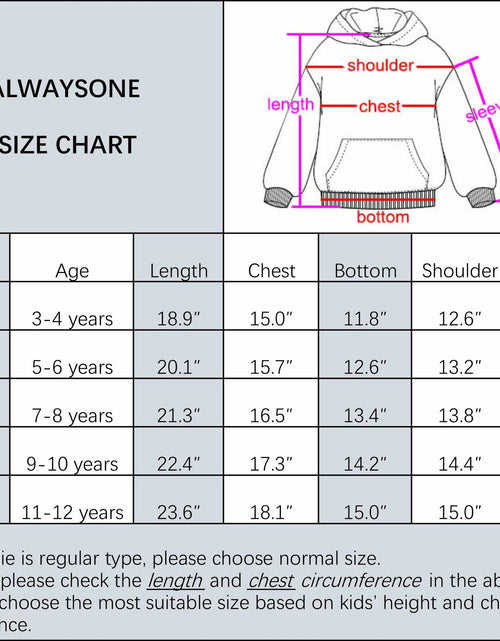 Load image into Gallery viewer, ALWAYSONE Kids Soft Fleece Hoodie Navy Boys Girls 3-12 Years Size S

