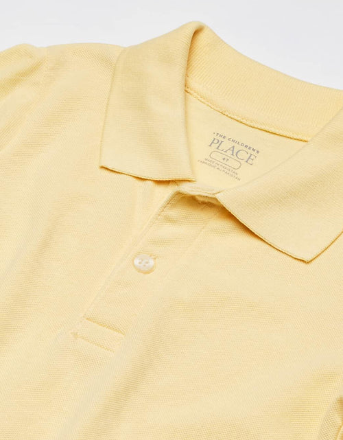 Load image into Gallery viewer, The Children's Place Long Sleeve Polo Shirt Yellow 6-9 Months New
