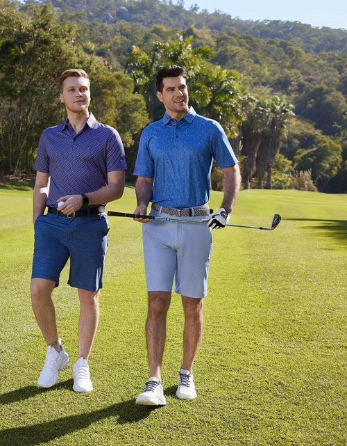 Load image into Gallery viewer, Motley Leaf Men's Dry Fit Golf Polo Shirt Moisture Wicking Size XL
