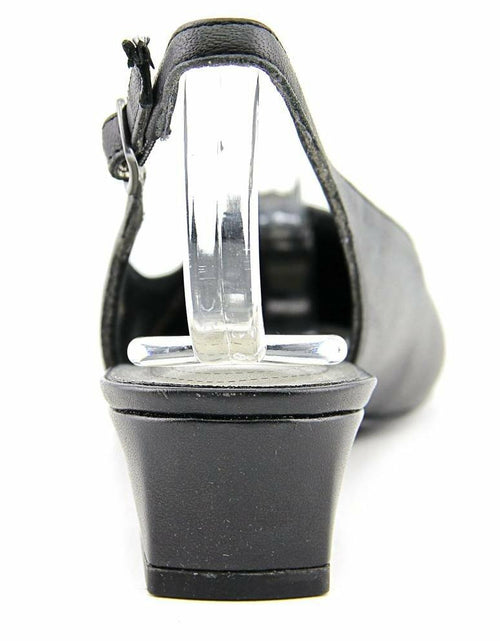 Load image into Gallery viewer, [Like New] Trotters Womens Dea Black Extra Narrow Slingback Heels Size 7
