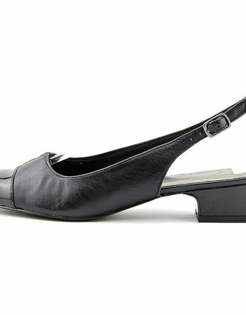 Load image into Gallery viewer, [Like New] Trotters Womens Dea Black Extra Narrow Slingback Heels Size 7
