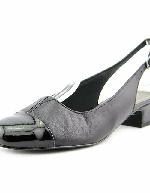 Load image into Gallery viewer, [Like New] Trotters Womens Dea Black Extra Narrow Slingback Heels Size 7
