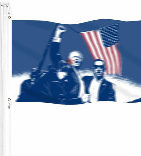 Fight Flag 3x5 Ft Double Sided 3-Ply Ultra-Thick Outdoor Indoor Flag