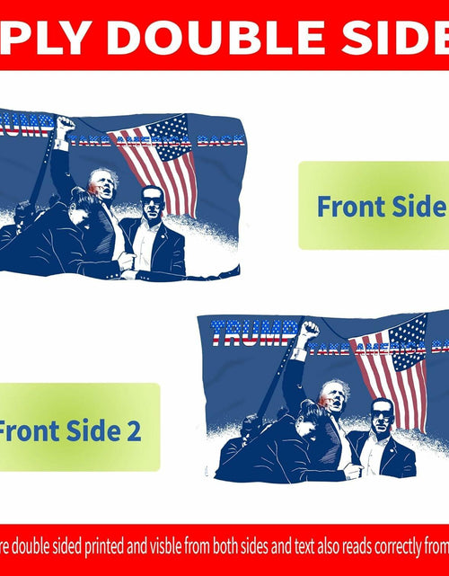 Load image into Gallery viewer, Fight Flag 3x5 Ft Double Sided 3-Ply Ultra-Thick Outdoor Indoor Flag
