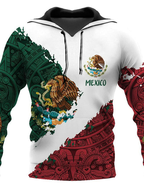 Load image into Gallery viewer, FAYBA Mexican Hoodies 3D Print Casual Pullover White 2XL New
